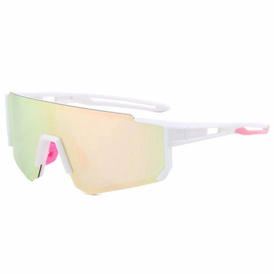 Sunglasses sportive polarizzate per donne e uomini, occhiali da sole protettivi UV per attività all'aperto, adatti per bicicletta, pesca, baseball e corsa.