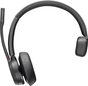 ORIGINAL HP Poly Accessori per computer nero 77Y92AA Voyager 4310 UC Cuffie Poly Voyager 4310 UC monoaurali + adattatore USB-A BT700 + supporto per ricarica