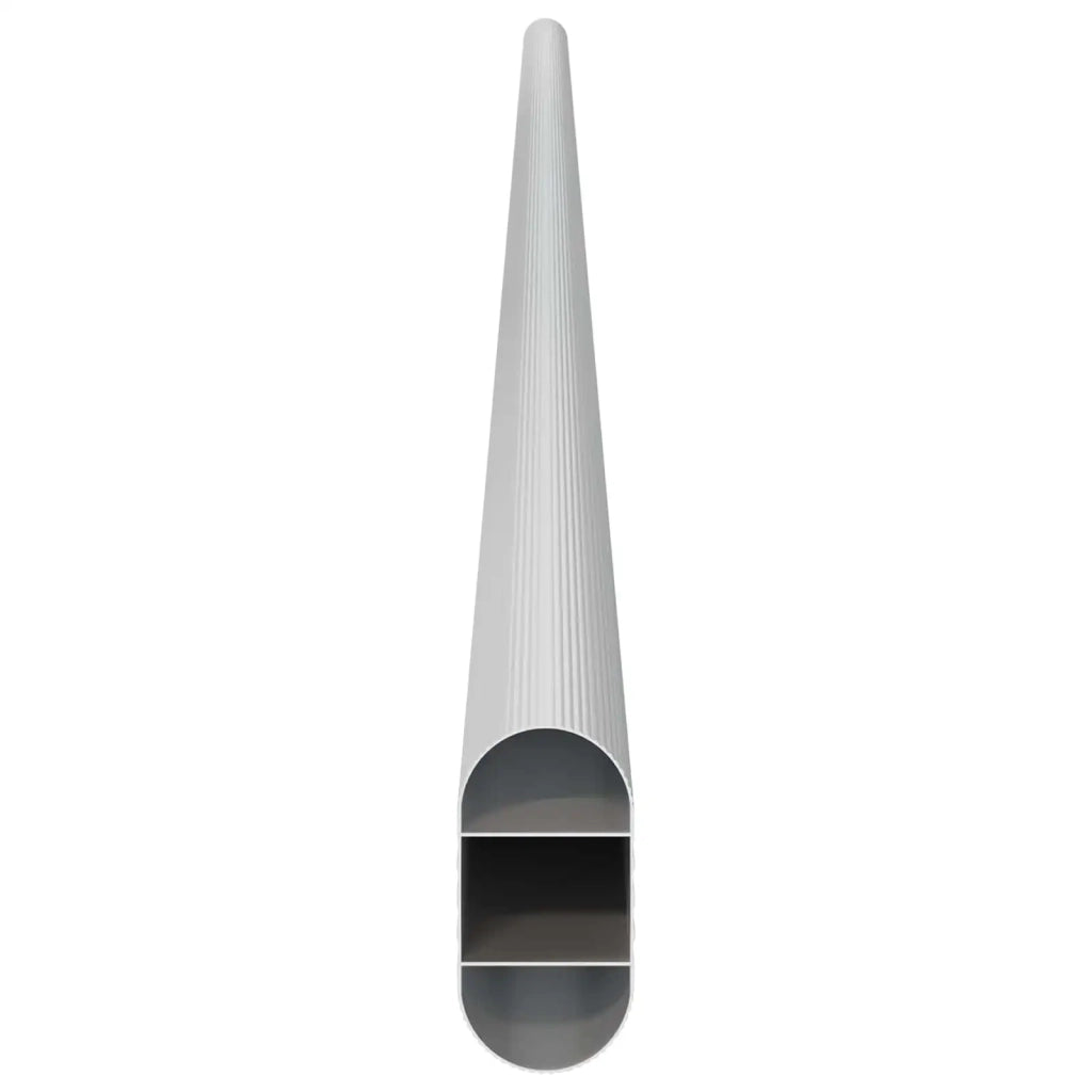 Asta per armadio 2 pz Argento 864 x 15 x 29 mm CFW5376480