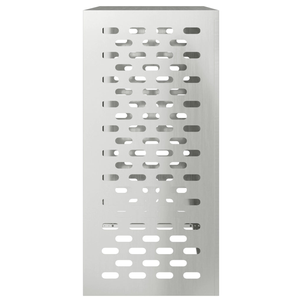 Copertura per Condizionatore d'Aria 110x50x105 cm Acciaio Zincato