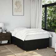 Giroletto senza Materasso Nero 120x190 cm in Tessuto
