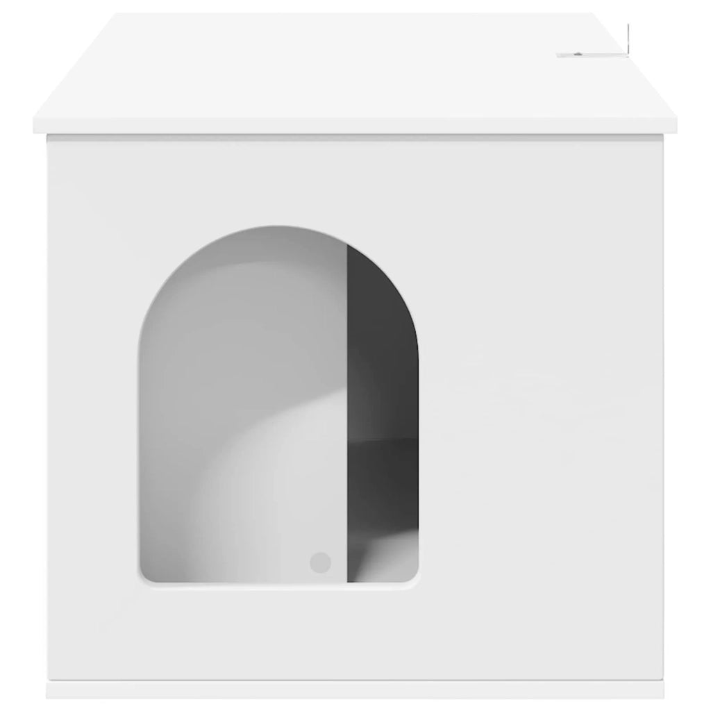 Casa per Gatti Bianco 85 x 55 x 50,5 cm Legno multistrato