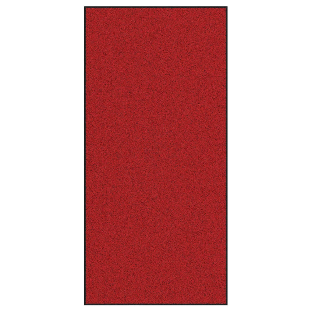Zerbino d'ingresso moderno rettangolare 120 x 250 cm antisporco stile elegante poliammide rosso 02_0057994
