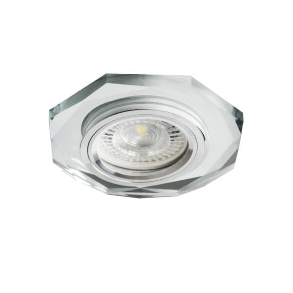 Kanlux Morta 26714 faretto incasso ottagonale cromo GU10