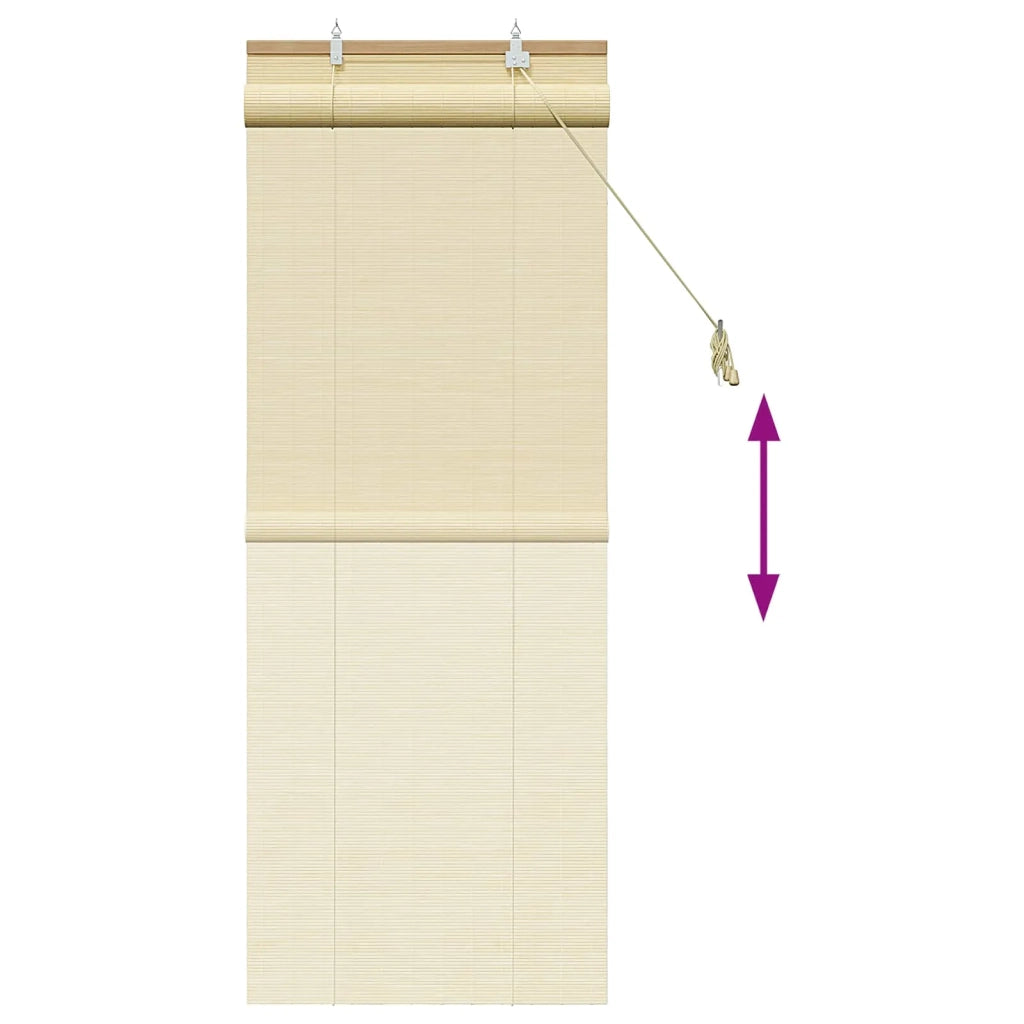 Tenda a rullo Naturale 50 x 160 cm Bambù 42039750