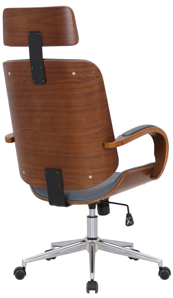 Sedia da ufficio Dayton Noce/grigio