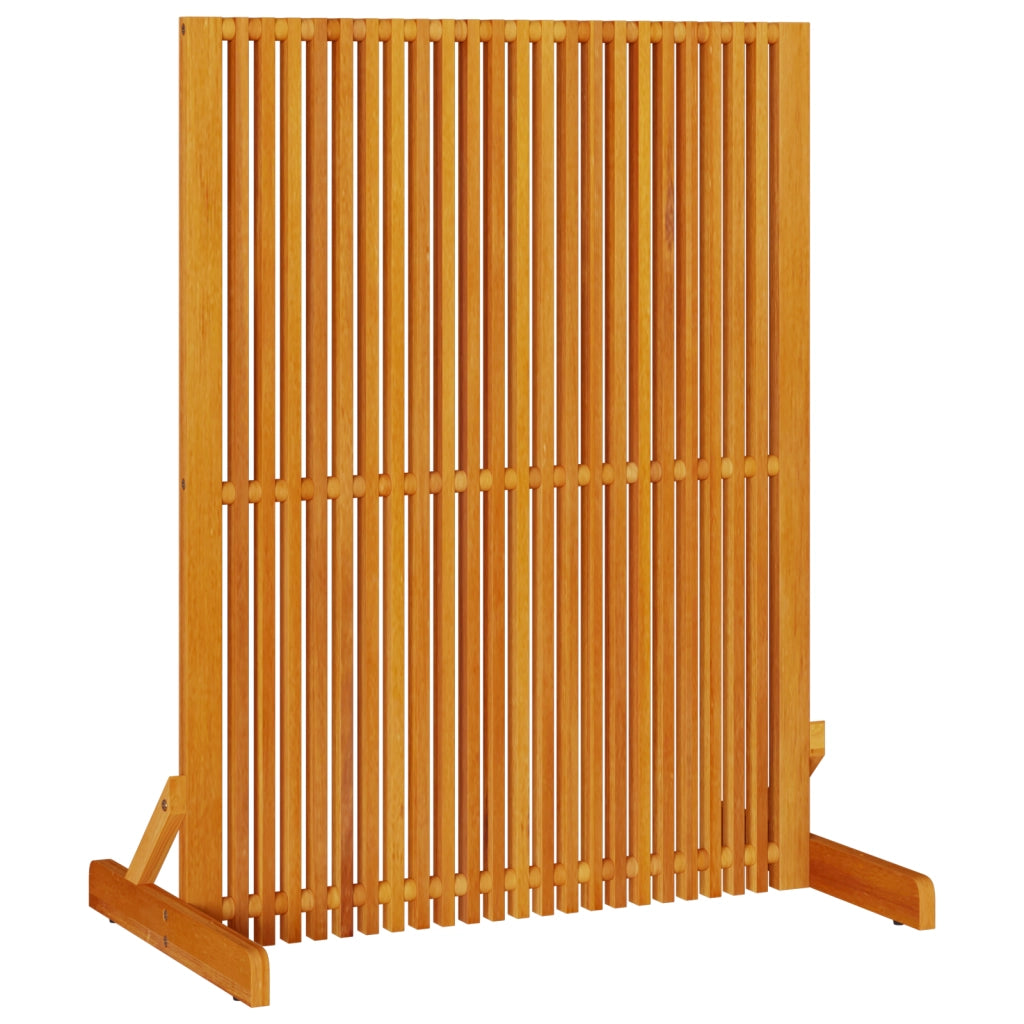 Schermo Privacy  Interno/Esterno 110 cm in Legno Massello di Acacia
