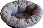 Cuscino per gatto e cane - Copertura imbottita - Cotone soffice - Adattabile - Grigio - Small Gatto