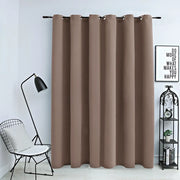 Tenda Oscurante con Anelli in Metallo Grigio Talpa 290x245 cm cod mxl 71072