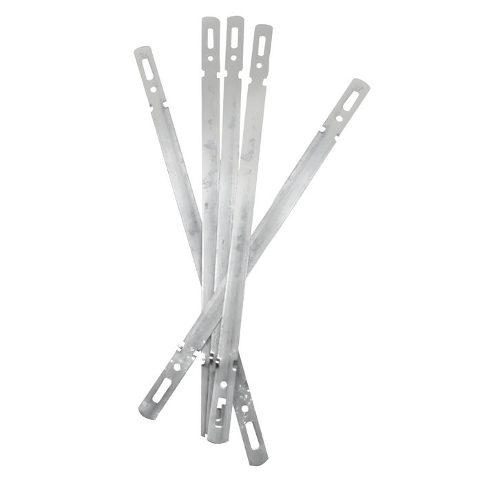 Set di distanziatori in ferro per armature di calcestruzzo *** formato 20 cm, 100 distanziatori, pezzi 5, confezione 1