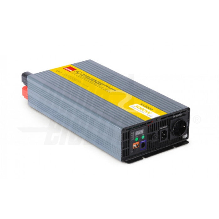 Inverter KX3000/24 Onda pura 3000W Ingresso: 24Vdc, Uscita: 230Vac - con bypass 230V