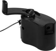 Caricabatteria Portatile USB a Mano per Telefono con Batteria di Emergenza per Outdoor, Escursioni e Campeggio - Nero