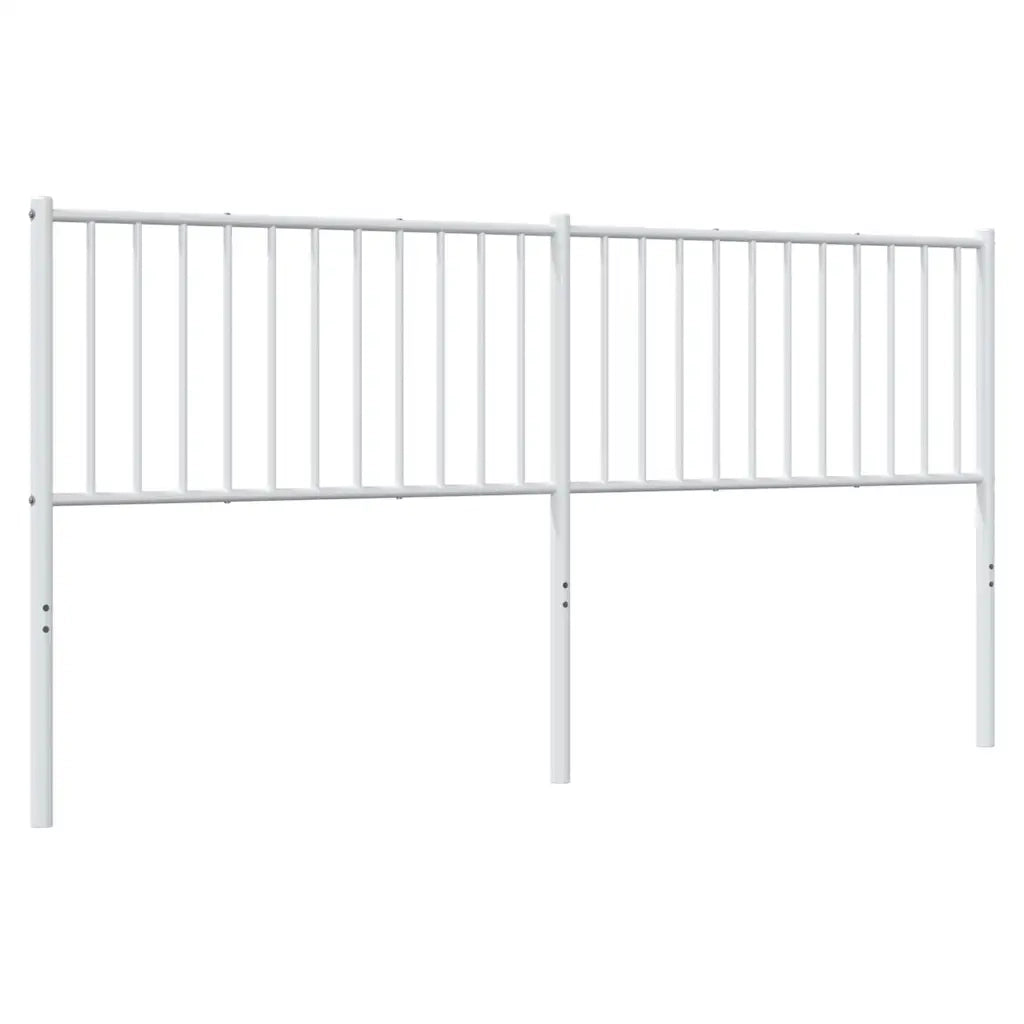 Testiera | Testata di Ricambio in Metallo Bianco 180 cm