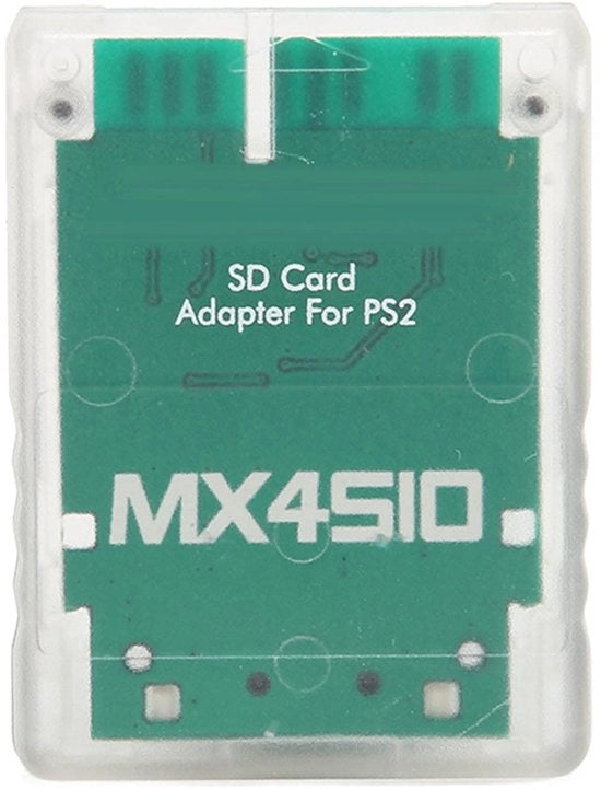 Adattatore di scheda di memoria SIO2SD per console - MX4SIO - Espansione di memoria per console - Bianco - Ideale per giocatori - Facile da utilizzare