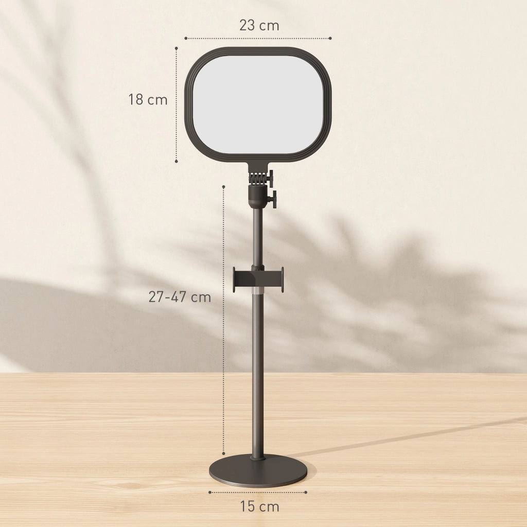 Lampada da comodino LED ¨C zephmum ¨C Nero, Metallo, 10 livelli, 5 colori