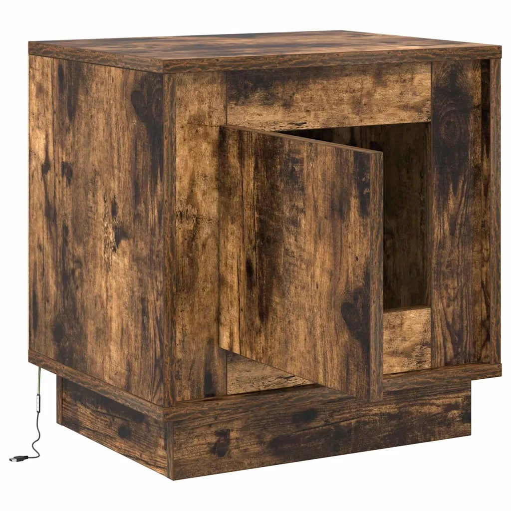 Armadio da Notte Rovere fumé 44 x 34,5 x 45 cm 869570