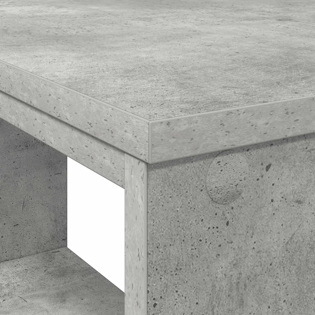 Scrivania Grigio cemento 90 x 50 x 75 cm Legno multistrato 869509