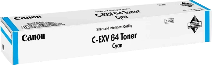 Canon C-EXV 64 cartuccia toner 1 pz Originale Ciano