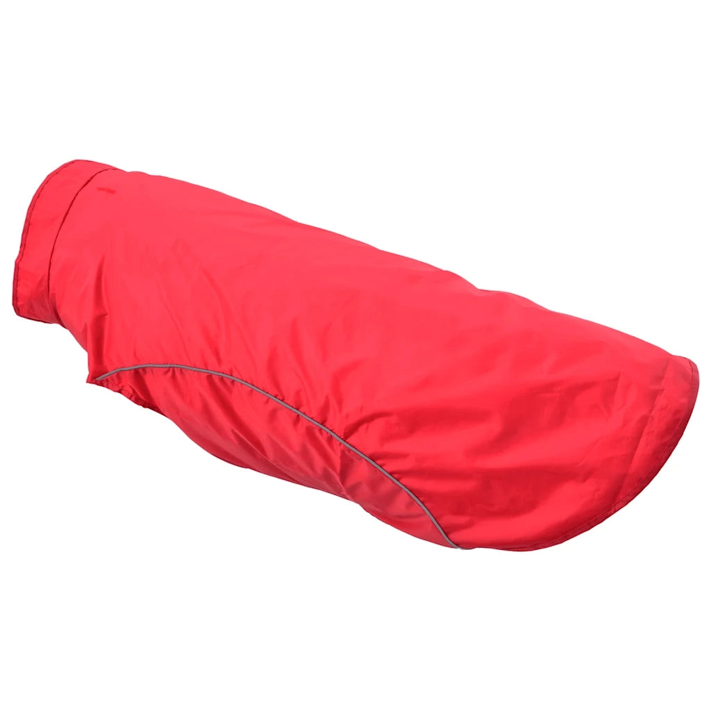 vidaXL Impermeabile per Cani con Strisce Riflettenti Poliestere 3XL