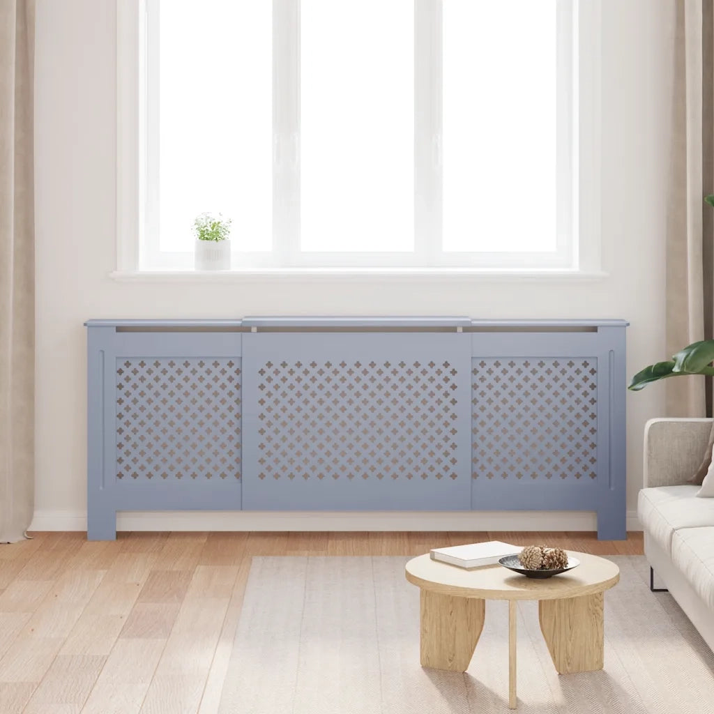 Copertura per Radiatore Grigia in MDF 205 cm CFW3939996