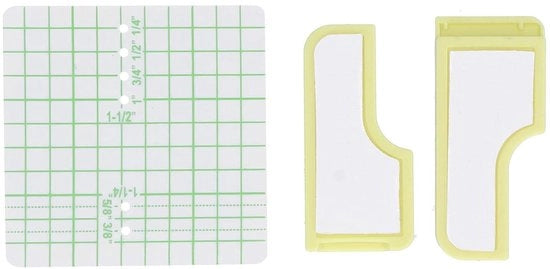 Accessorio per macchina da cucire - Set di guida per cucire - Piattaforma di posizionamento - Reutilizzabile - Inclusa scala - Adatto per cucire - Accessorio per cucire