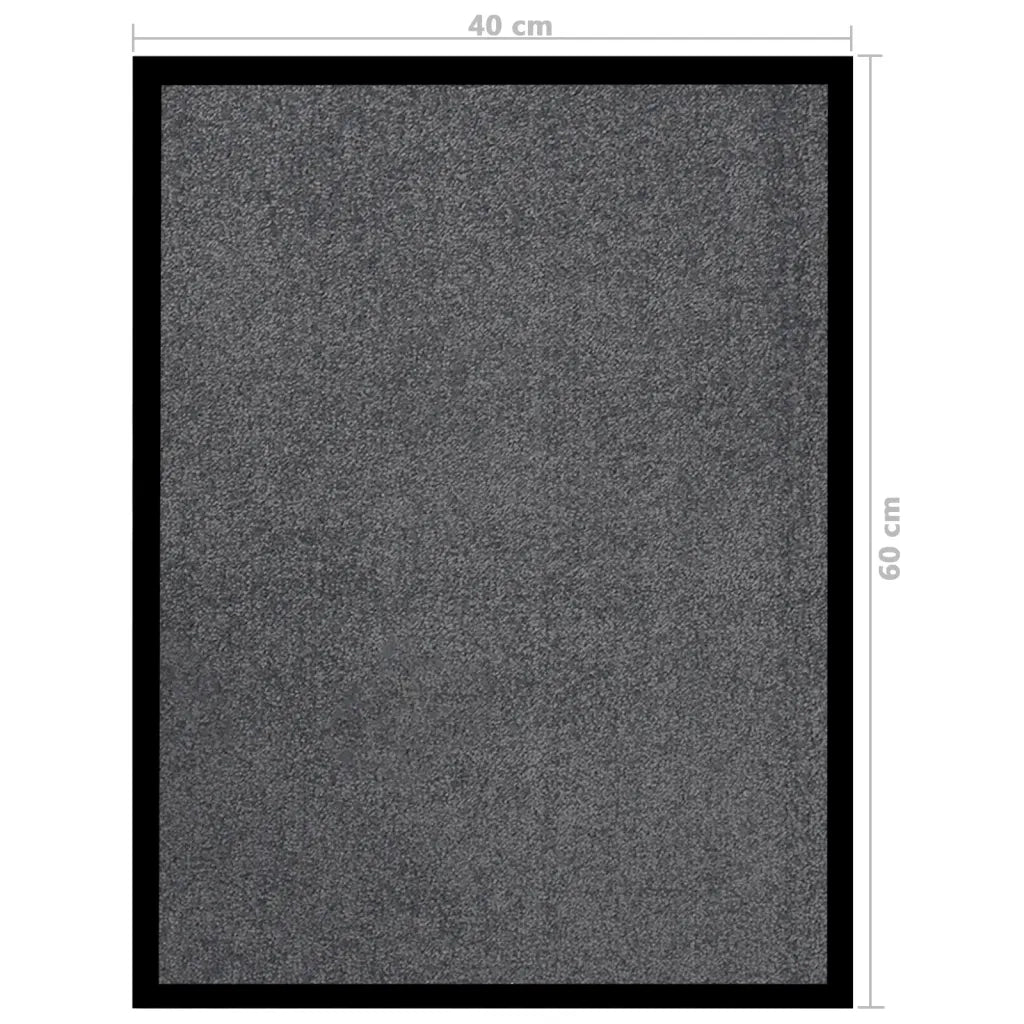 Zerbino | Tappetino Antracite 40x60 cm