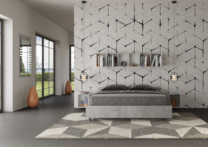 Letto Matrimoniale 160x190 cm Senza Rete Nuamo Cemento