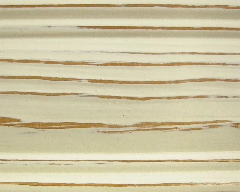 comodino 3 cassetti legno shabby bianco spazzolato 61x39x64 (2217) - Mobili 2G