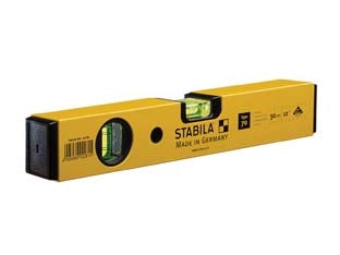 LIVELLA IN ALLUMINIO CON 2 BOLLE MOD.70  cm.100 2 bolle (02288)    STABILA