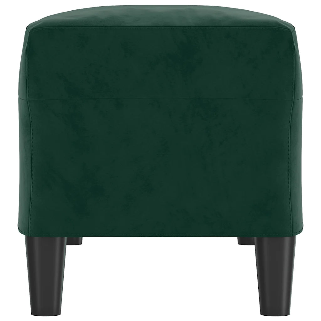 Panca Verde Scuro 100x35x41 cm in Velluto