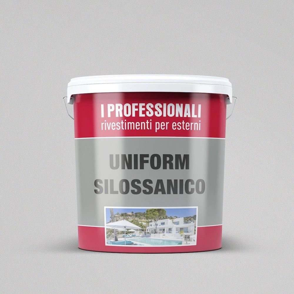 Fondo uniform silossanico - Litri 5 - Colore Bianco