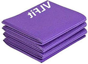 Mat di yoga pieghevole - 6 mm spesso - adatto per yoga e fitness