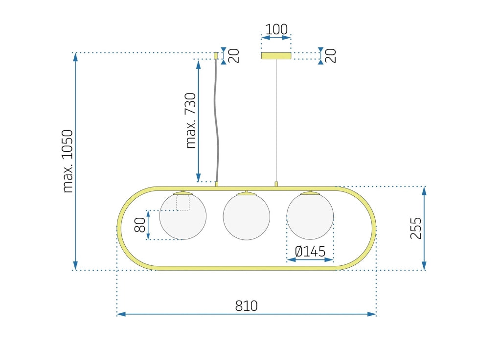 Lampada APP915-3CP
