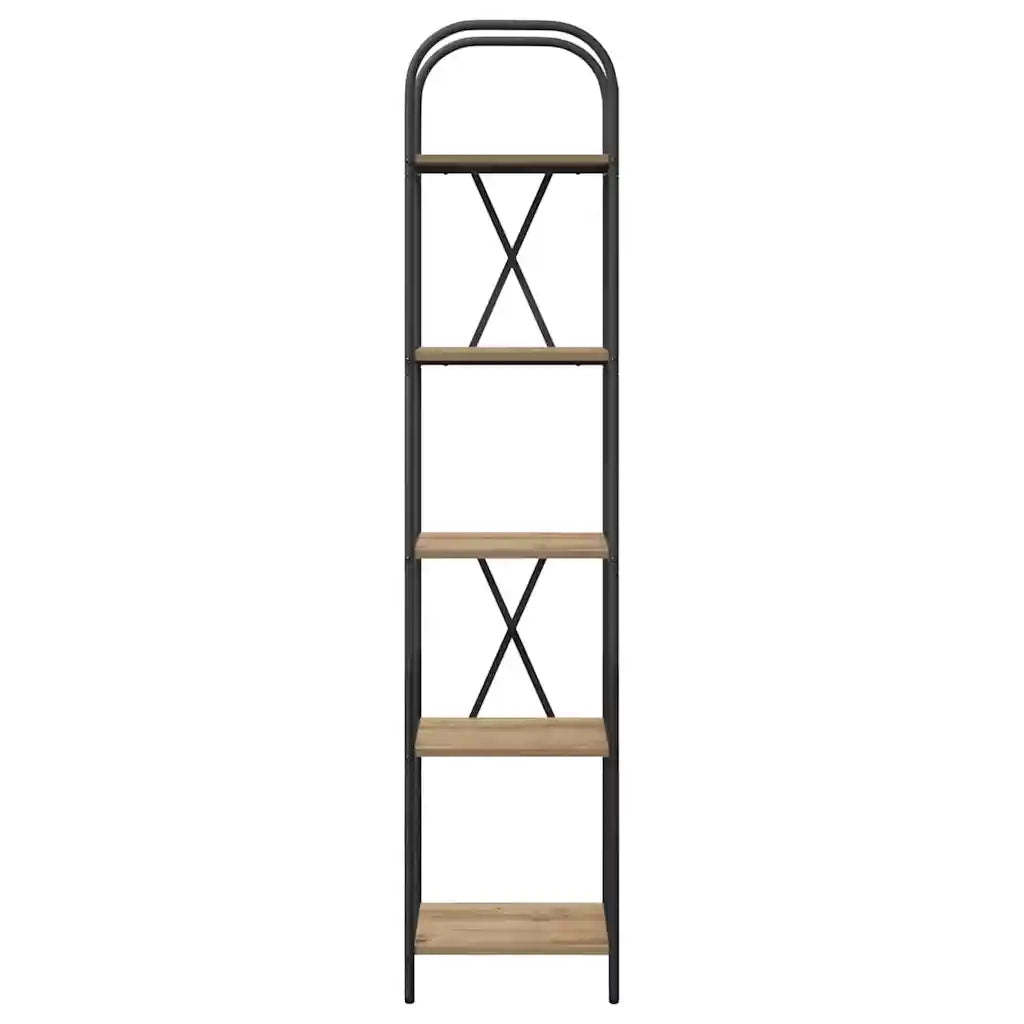Libreria Rovere artigianale 40 x 30 x 183 cm Legno multistrato