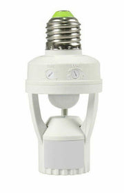 Portalampada E27 con sensore di movimento 360 rilevatore presenza per lampadine