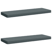 Cuscini per Panchina a 2 Pezzi VUGHT 2 pz 100% Poliestere Blu 951179