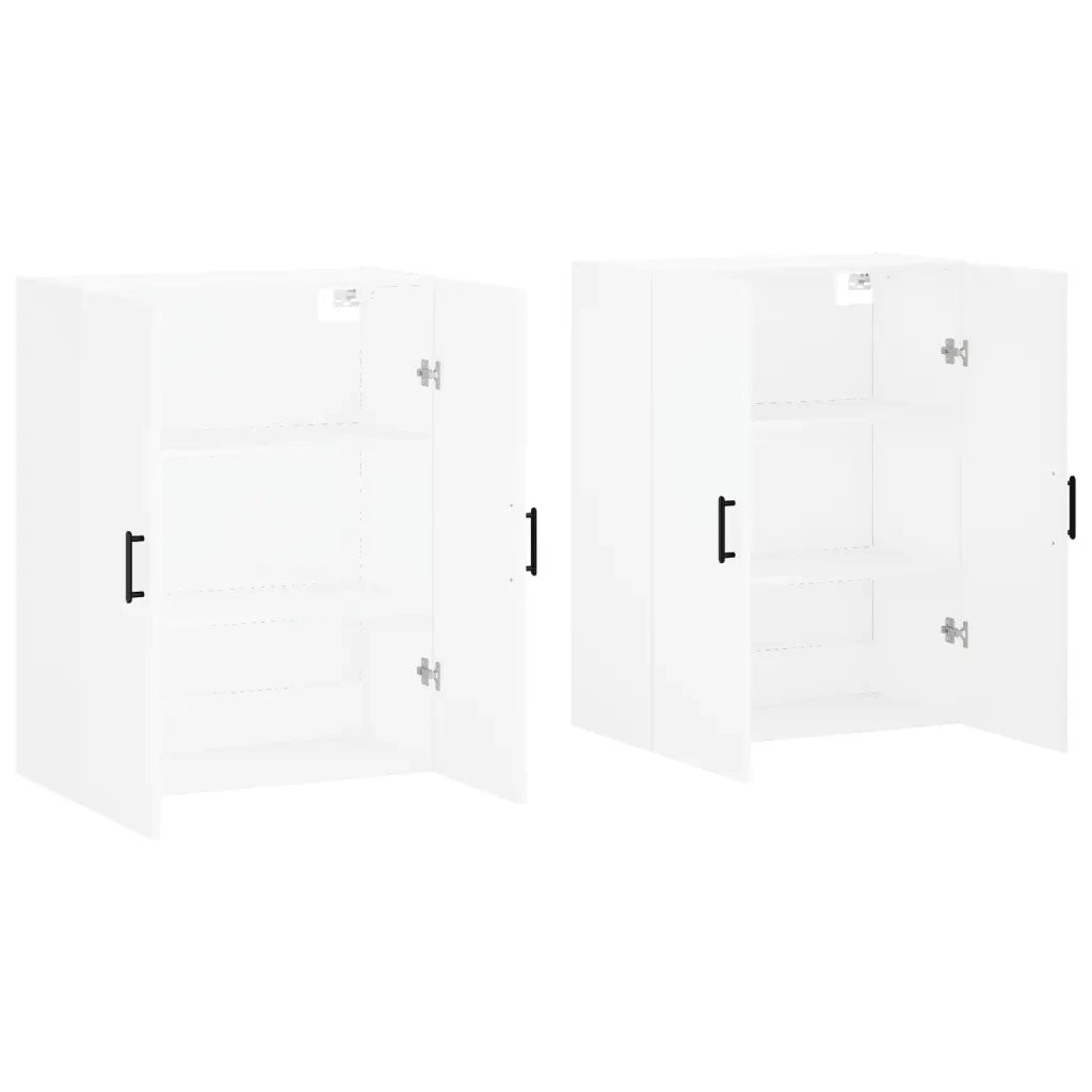 Mobili a Parete 2 pz Bianchi 69,5x34x90 cm 3195627