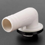 Connettore di scarico universale - Stop di scarico - Plastica per scarico - Connessione di scarico per vasca da bagno - Connessione di scarico per doccia - Realizzato con materiali ABS di alta qualità