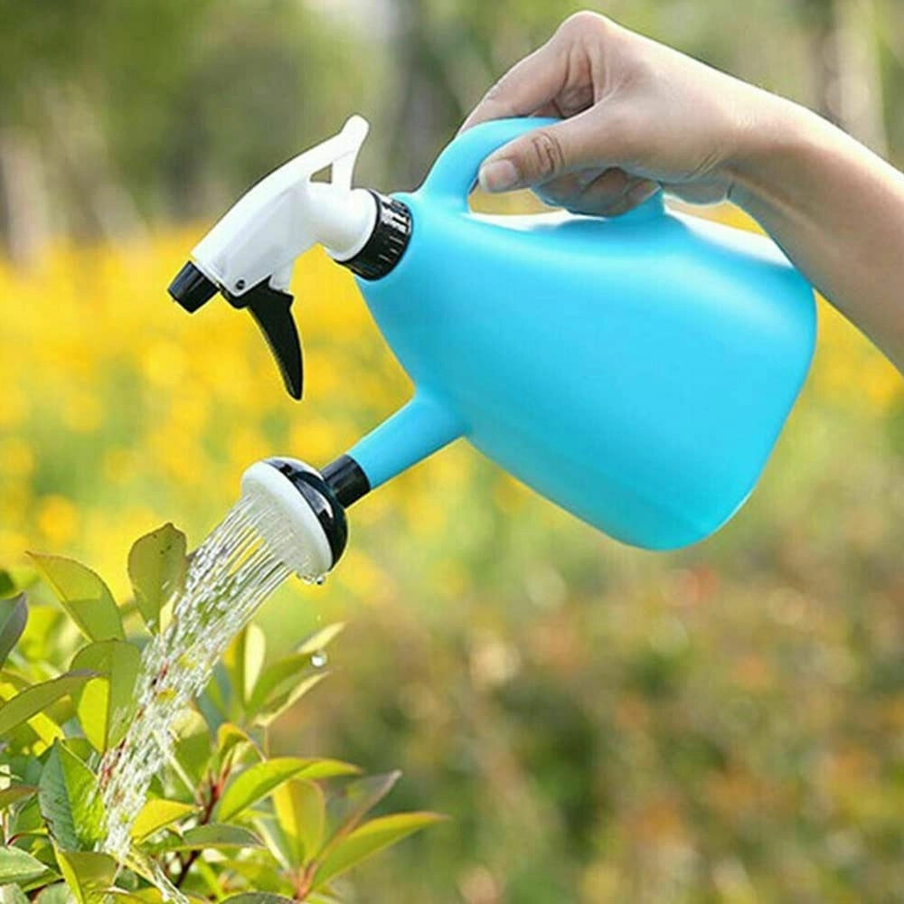 Trade Shop - Annaffiatoio Innaffiatoio 2 In 1 Spray Pressione Regolabile Bottiglia 1.5l 19x25 -