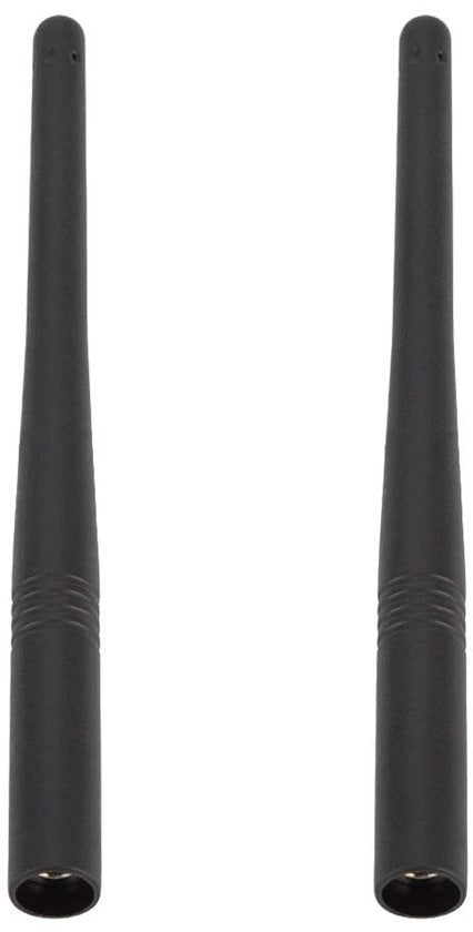 Antenne per Walkie Talkie 2 pezzi - Antenne VHF flessibile - Adatta per Yaesu/Vertex - Segnale stabile - Materiale di alta qualità - Lunghezza 15,5 cm