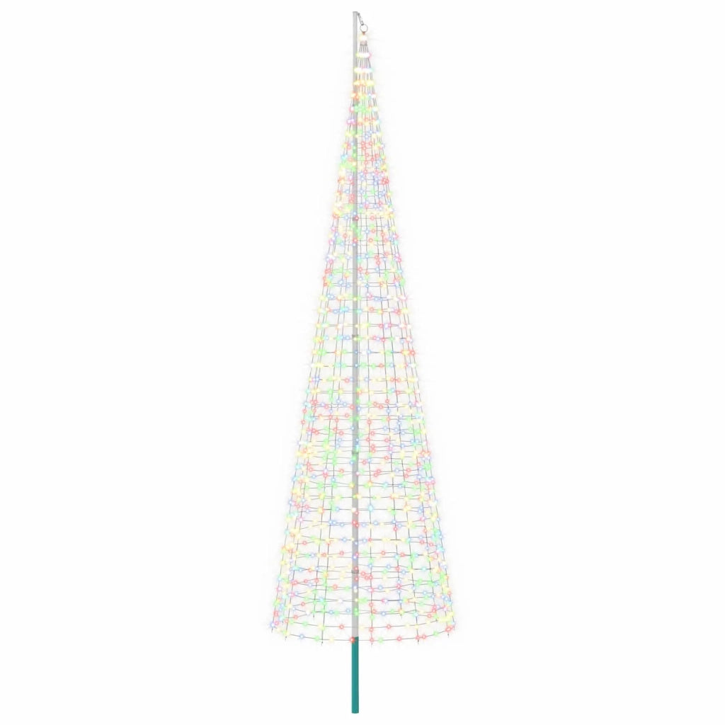 Luci per albero di Natale con picchetti e asta per bandiera 3468894