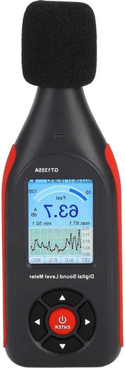 Decibelometro Alta Precisione - Misuratore del Livello del Suono 30-130 dB - Schermo LCD - Individui Famiglie Aziende