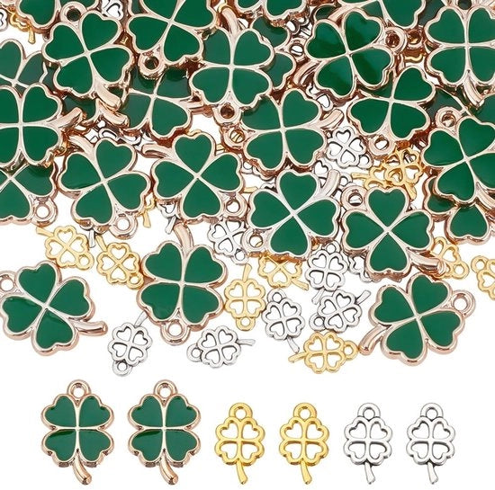90 pezzi di Klavertje Vier per la creazione di accessori
