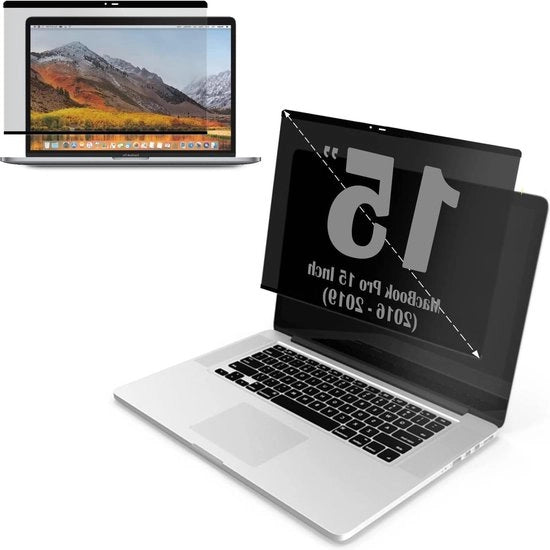 Schermo di protezione magnetico per MacBook Pro 15 pollici 2016 2017 2018 2019 | Filtro di privacy per laptop, protezione antiriflesso
