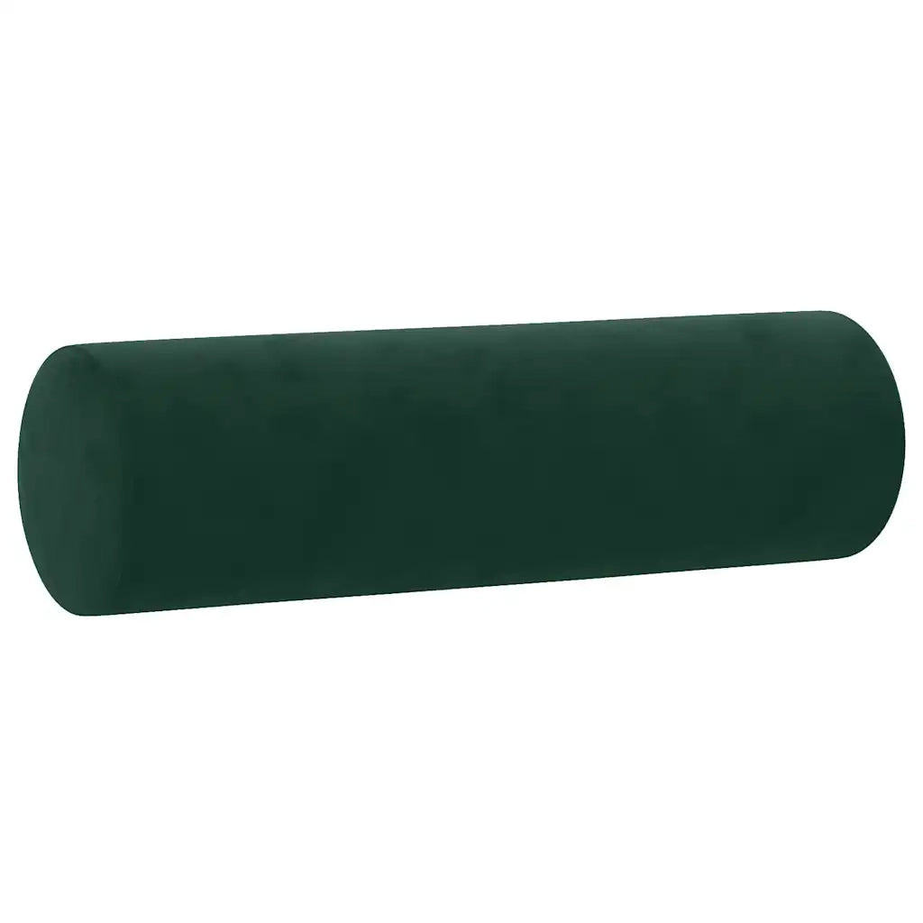 Divano a 2 Posti con Cuscini Verde Scuro 120 cm in Velluto 3200873