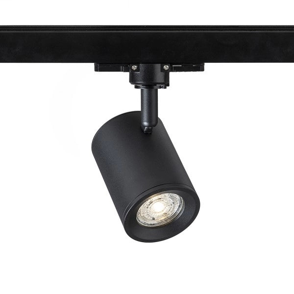 Faretto CADENZA per binario monofase nero 230V LED GU10 10W