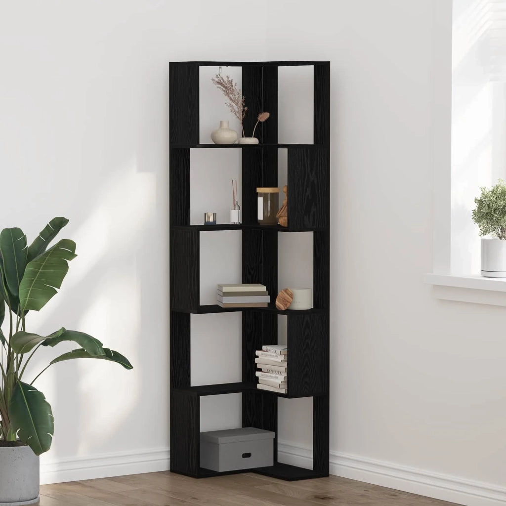 Libreria Rovere Nero 50 x 50 x 179 cm 868049