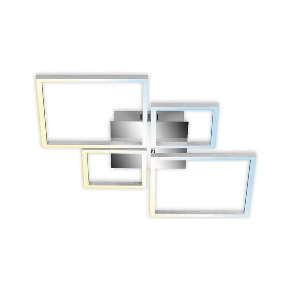 Plafoniera briloner bt10025 frame cromo alluminio