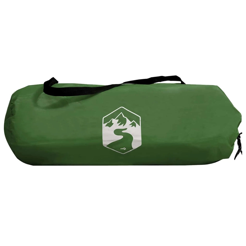 Tenda da trekking con telo impermeabile 2 persona Verde 42042214