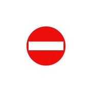 Segnali Stradali divieto divieto di accesso Fig. 47